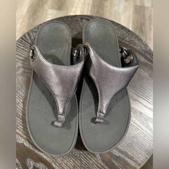 Vionic Jolie Sandals Metallic suze size 10 - Picture 1 of 5